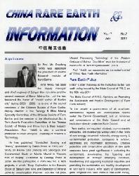 China Rare Earth Information