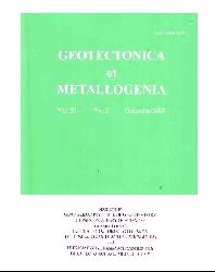 <b>Geotectonica et Metallogenia</b>